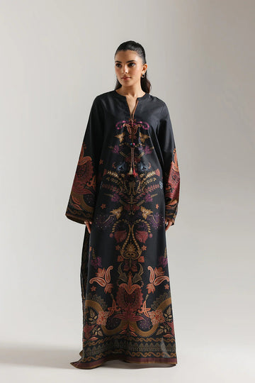 ETHNC | PRINTED KAFTAN | JET BLACK | E8109-102-902
