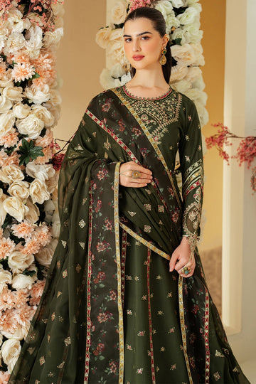 ALIZEH | LUXE - LUXURY RAW SILK | AF-RS-03-PINE