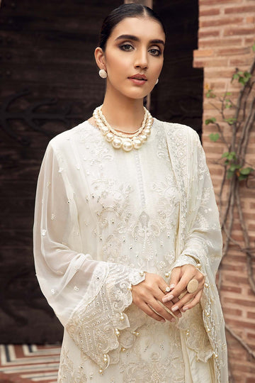 FARASHA | CHIFFON | PORCELAIN - READY TO SHIP