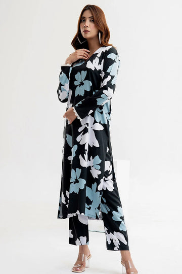 BE YOURSELF | PRET | PRINTED CLASSIC DRESS