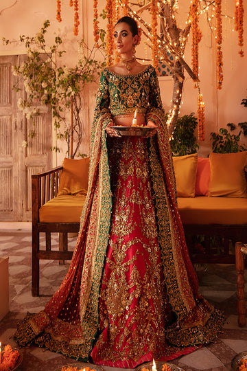 GULAAL | MEHERNAAZ BRIDAL COUTURE COLLECTION 2021 | RAAHIMA B-17