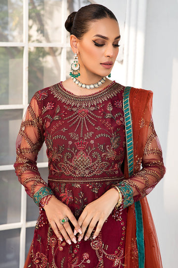 ZARIF | DE LUXURY | ROUCHE | FROCK