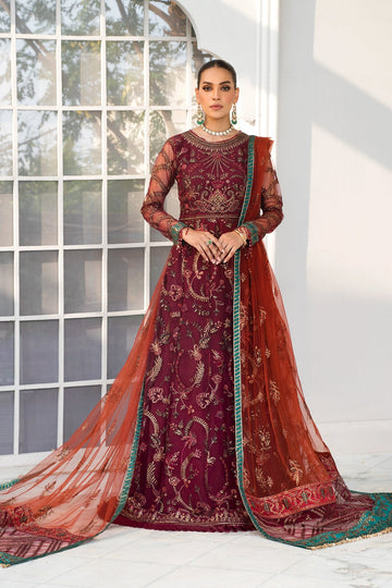 ZARIF | DE LUXURY | ROUCHE | FROCK