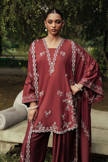 CROSS STITCH | KHADDAR-LINEN-MARINA'25 | ROUGE LUXE