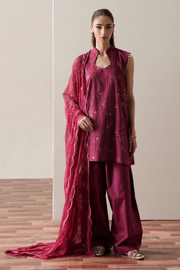 CROSS STITCH | MAHIRI EMBROIDERED COLLECTION | RUBY GLOW