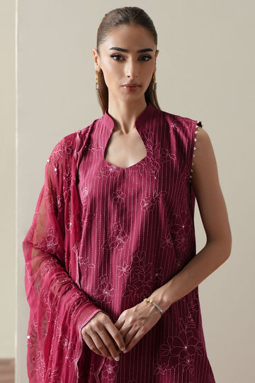 CROSS STITCH | MAHIRI EMBROIDERED COLLECTION | RUBY GLOW