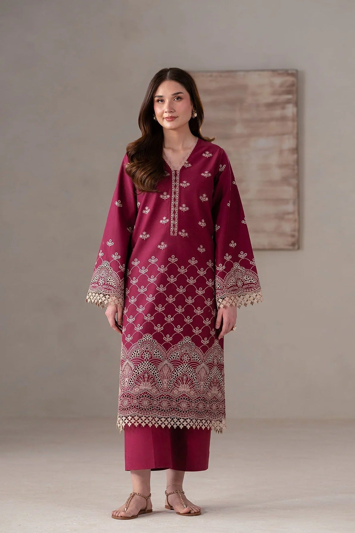 AKBAR ASLAM | LAWN PRET | RAVEN