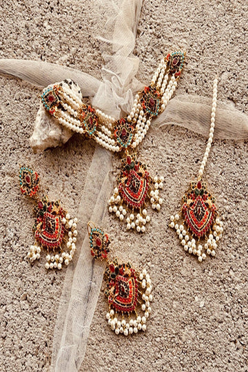 KOH-E-GEM | JEWELLERY | RÛH NAURATAN CHOKER