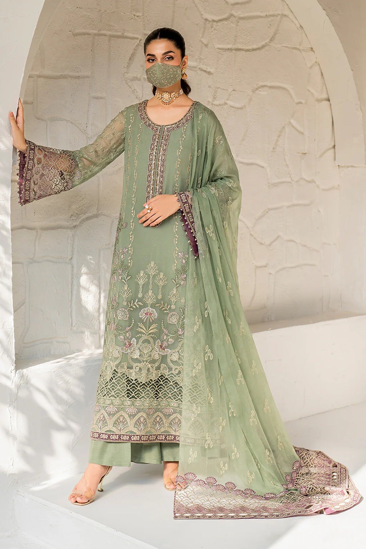 FLOSSIE | SAFEERA VOL - 14 (NAQSH) | S-1406