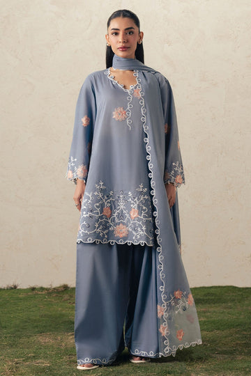 CROSS STITCH | MONSOON EDIT - PREMIUM COLLECTION | SAFRON SKY