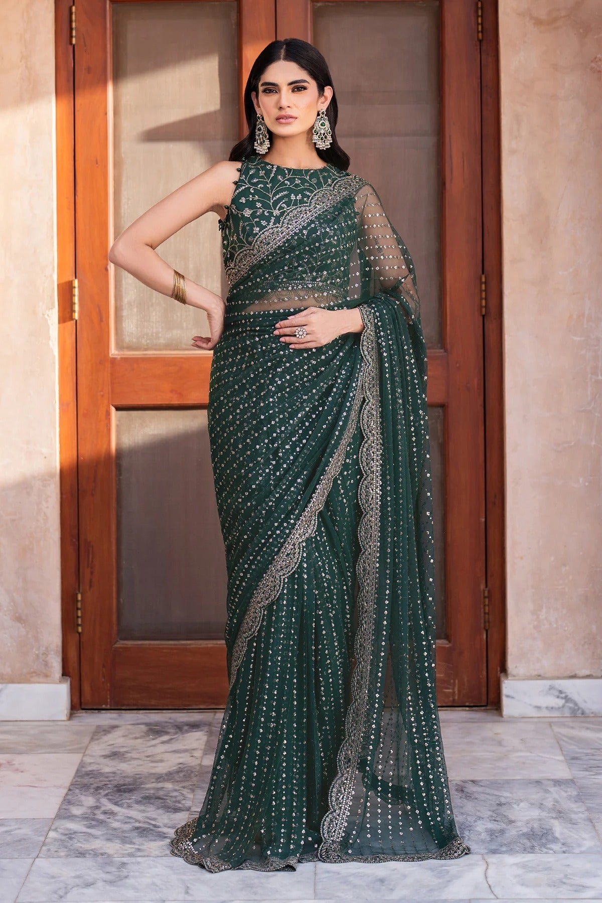 ZARIF | SAHIBA | SBA-05 KERAN | SAREE