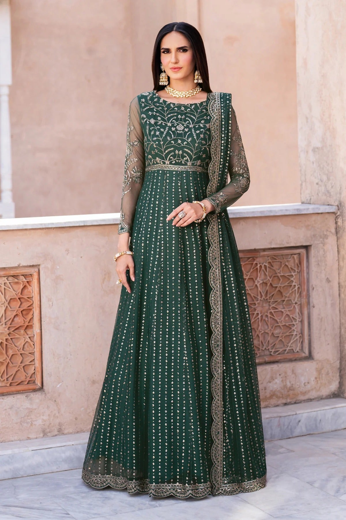 ZARIF | SAHIBA | SBA-05 KERAN | FROCK
