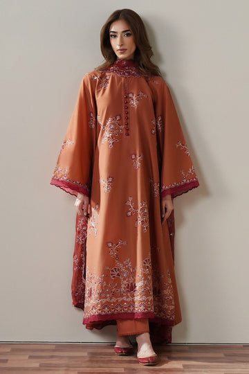 CROSS STITCH | MAHIRI EMBROIDERED COLLECTION | SCARLET EMBER