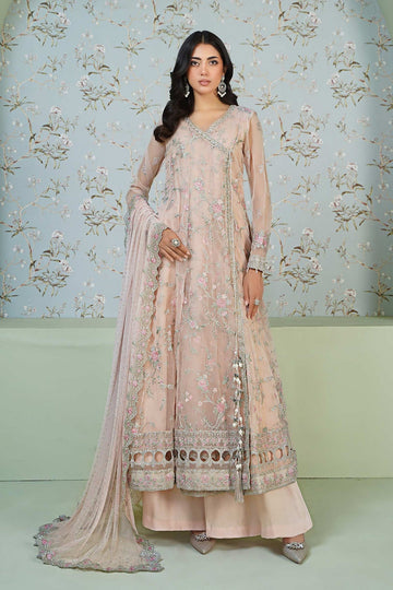 MARIA B | LUXURY FORMALS | EMBROIDERED ORGANZA SUIT | SF-EA24-20