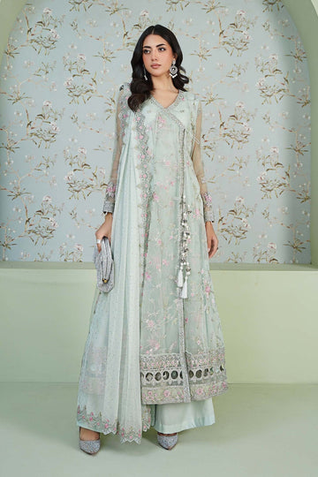 MARIA B | LUXURY FORMALS | EMBROIDERED ORGANZA SUIT | SF-EA24-20