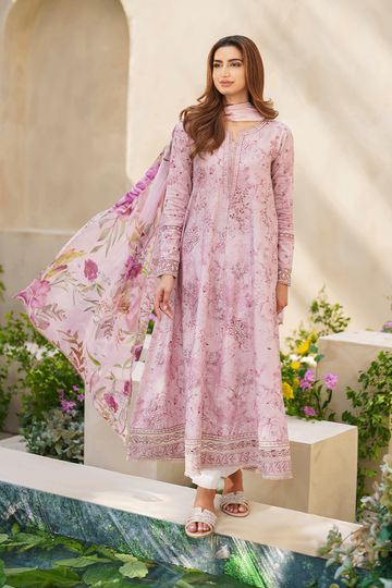 IZNIK | FESTIVE LAWN | SFL-06 EMBROIDERED LAWN | FROCK