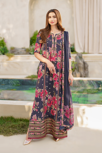 IZNIK | FESTIVE LAWN | SFL-12 EMBROIDERED LAWN | SHIRT