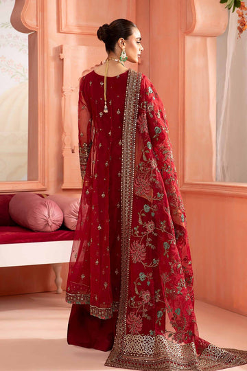 MARIA B | LUXURY PRET | 3 PIECE EMBROIDERED ORGANZA SUIT | SF-PF24-02