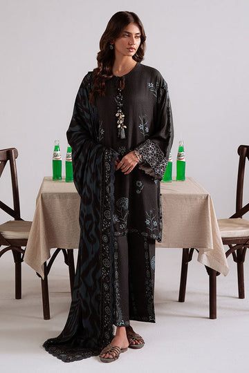 CROSS STITCH | KHADDAR-LINEN-MARINA'25 | SHADOW TEAL
