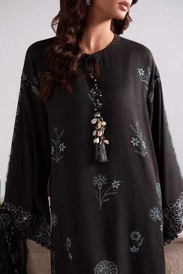 CROSS STITCH | KHADDAR-LINEN-MARINA'25 | SHADOW TEAL