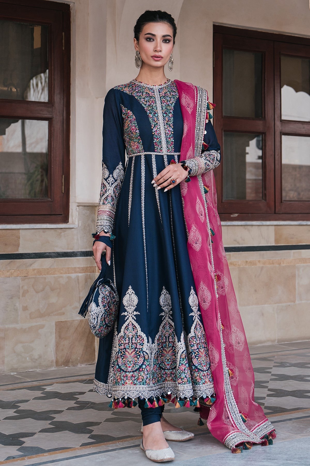 JAZMIN | EMBROIDERED LUXURY LAWN | SL24-D12