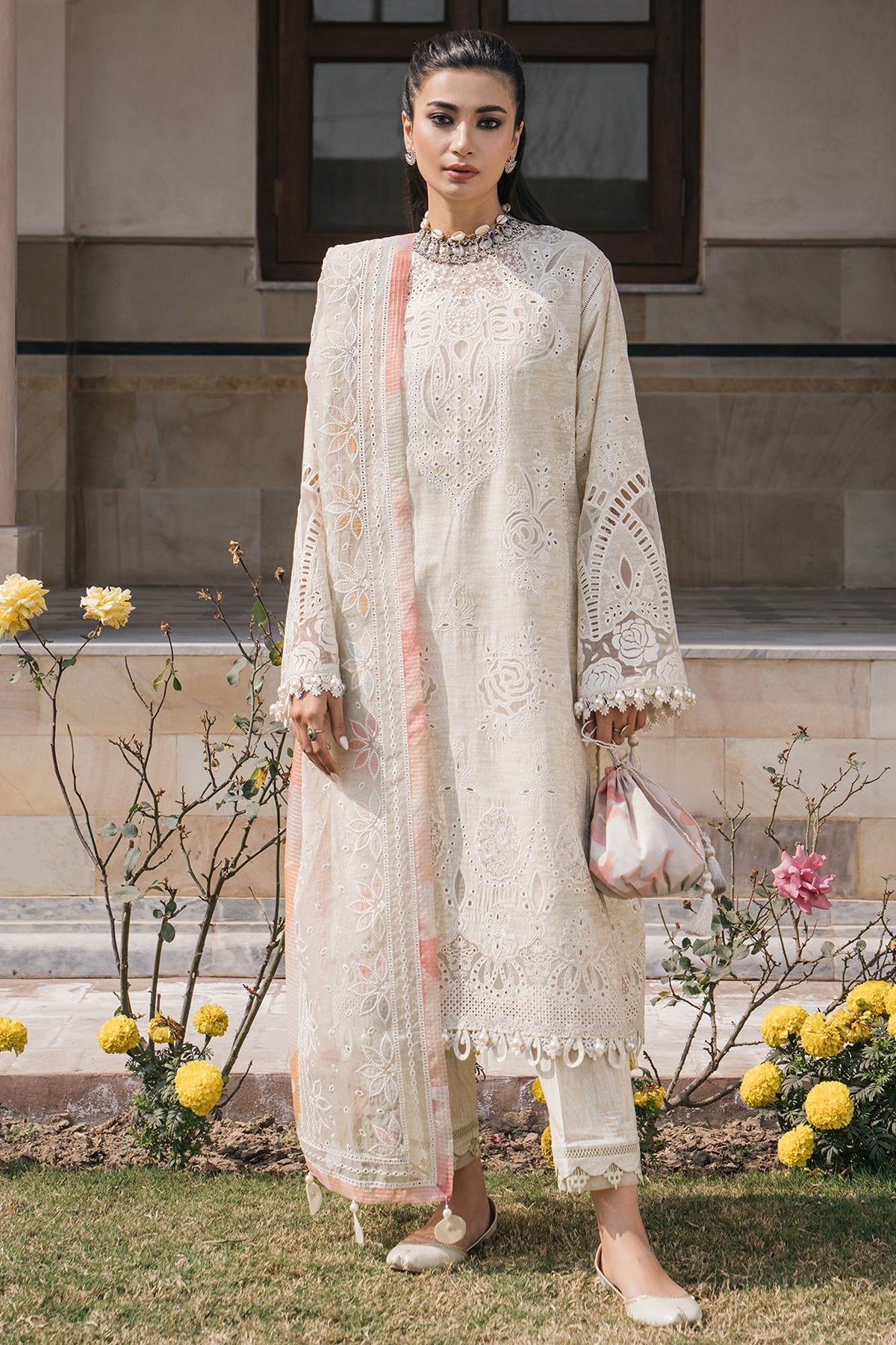 JAZMIN | EMBROIDERED LUXURY LAWN | SL24-D7