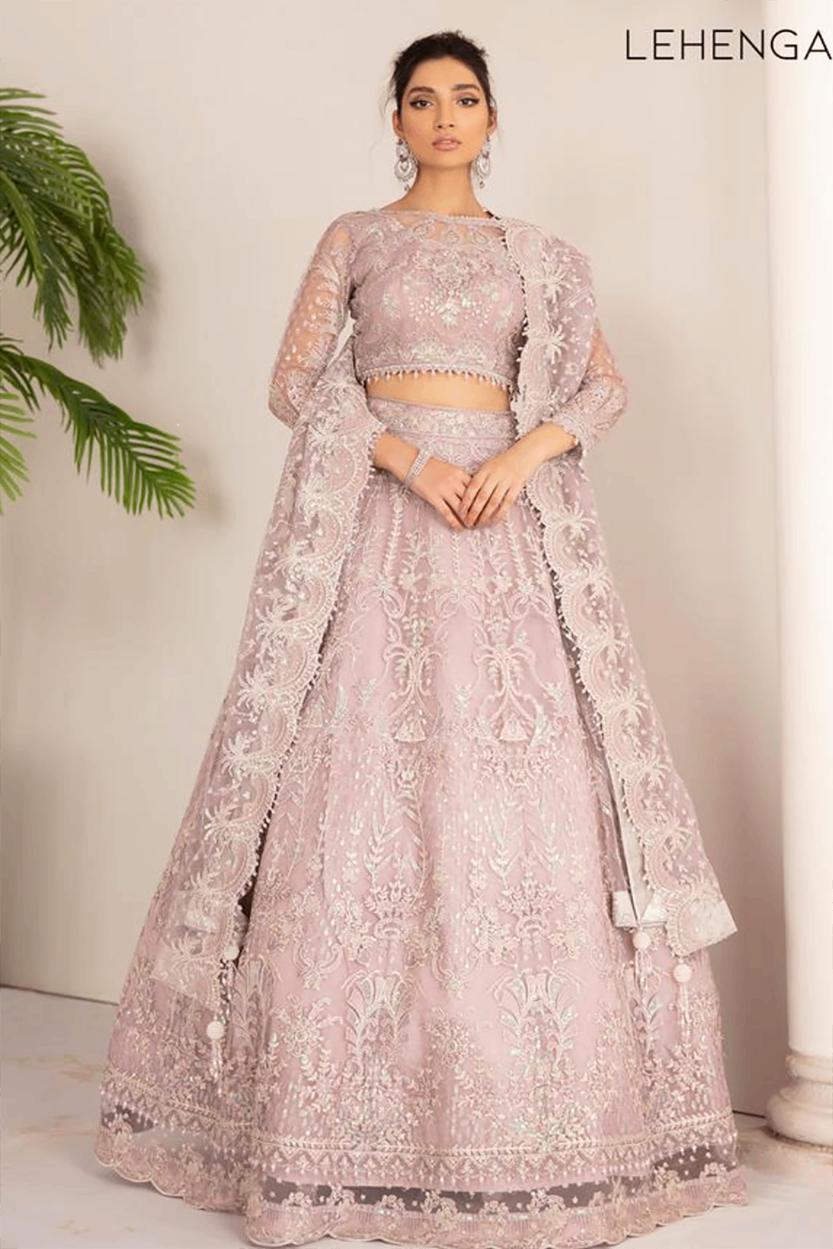 BAROQUE | CHANTELLE | PINK SALT | LEHNGA