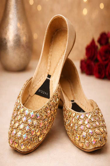 DAZZLE | KHUSSA SHOES | SIERRA (GOLDEN)