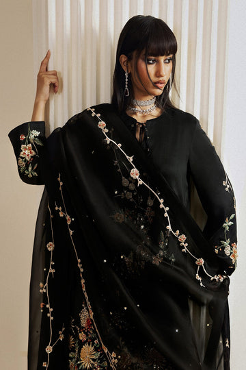 HUSSAIN REHAR | LUXURY PRET 26 - EID COLLECTION | SITARA NOIR