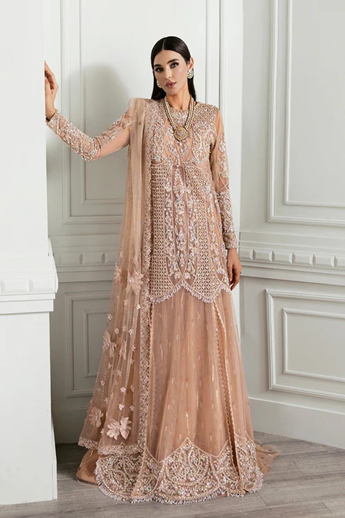 SAIRA SHAKIRA | CRIMSON X SS WEDDING ‘24 | STARDUST | WITH SLEEVES