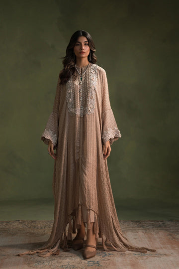 AMMARA KHAN | KAFTAN | STATEMENT NUDE GLAM KAFTAN (D-08)