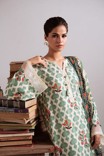 CROSS STITCH | KHADDAR-LINEN-MARINA'25 | TRIBAL HAZE
