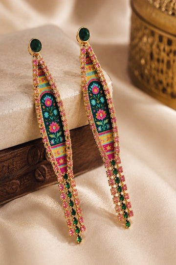 HS | EARRINGS | TRENDY METAL EARRINGS