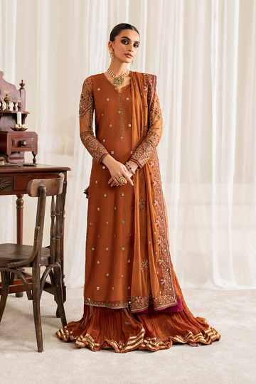 IZNIK | FORMALS | UE-287 EMBROIDERED NET