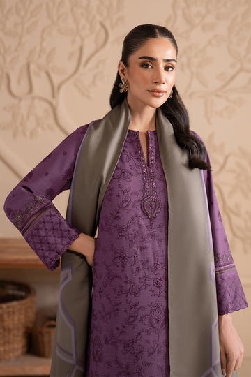 IZNIK | EXCLUSIVE WINTER | UE-298 EMBROIDERED KHADDAR