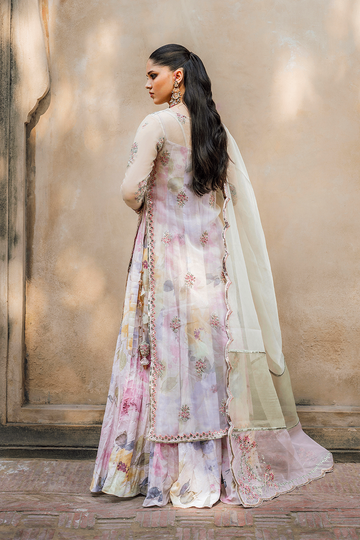 IZNIK | PRINTED FORMALS | UE-320 PRINTED RAW SILK