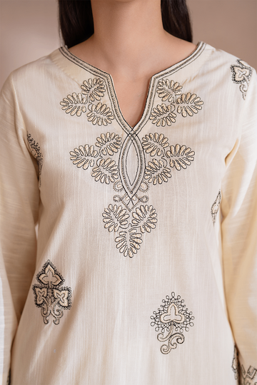 IZNIK | EXCLUSIVE WINTER | UE-361 EMBROIDERED KHADDAR