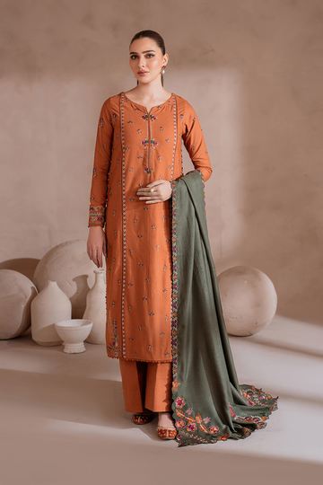 IZNIK | EXCLUSIVE WINTER | UE-367 EMBROIDERED KHADDAR