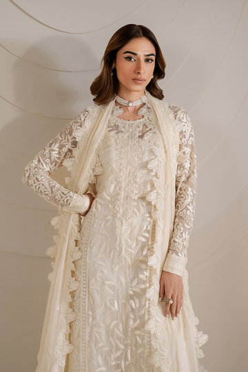 IZNIK | FORMALS | UE-391 EMBROIDERED CHIFFON