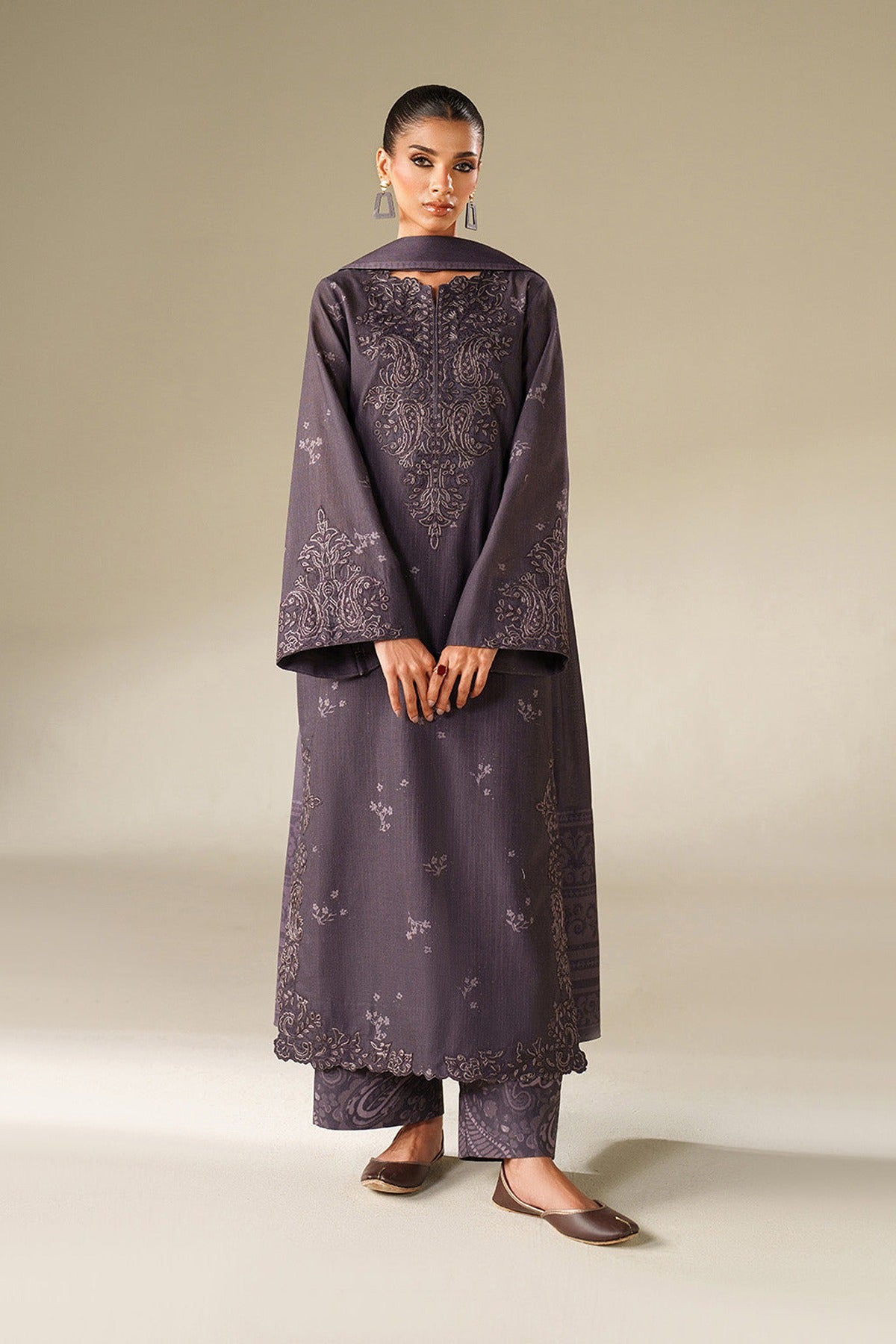 IZNIK | WINTER CHAPTER '25 | UE-558 PRINTED KHADDAR