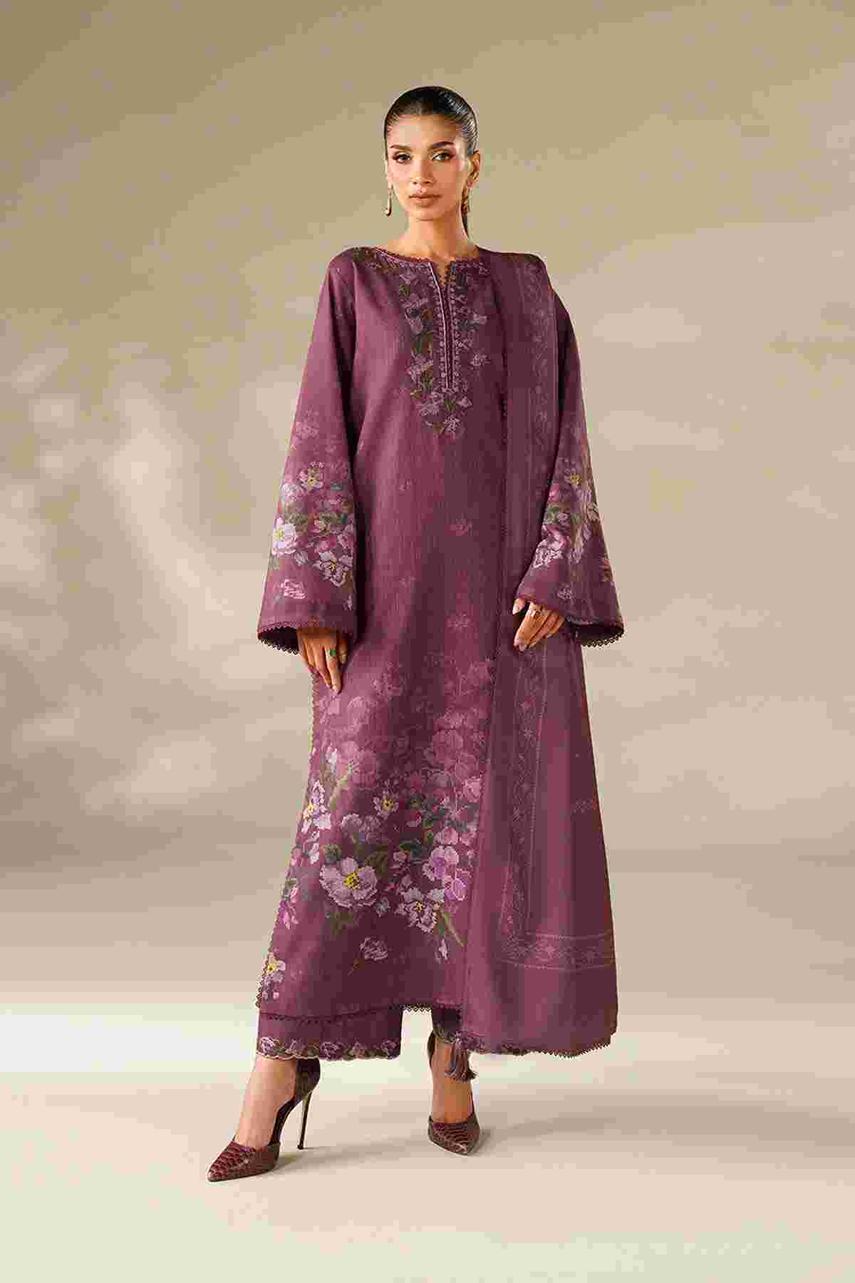 IZNIK | WINTER CHAPTER '25 | UE-566 PRINTED KHADDAR