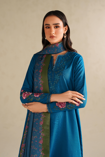 IZNIK | WINTER CHAPTER '25 | UE-577 EMBROIDERED KHADDAR