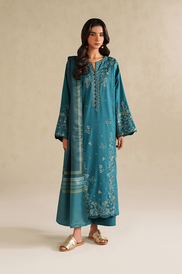IZNIK | WINTER CHAPTER '25 | UE-587 EMBROIDERED KHADDAR