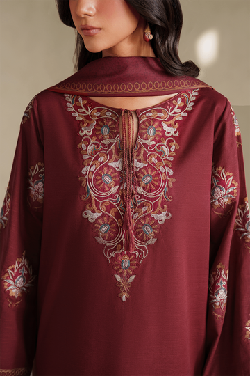 IZNIK | WINTER CHAPTER '25 | UE-588 EMBROIDERED KHADDAR