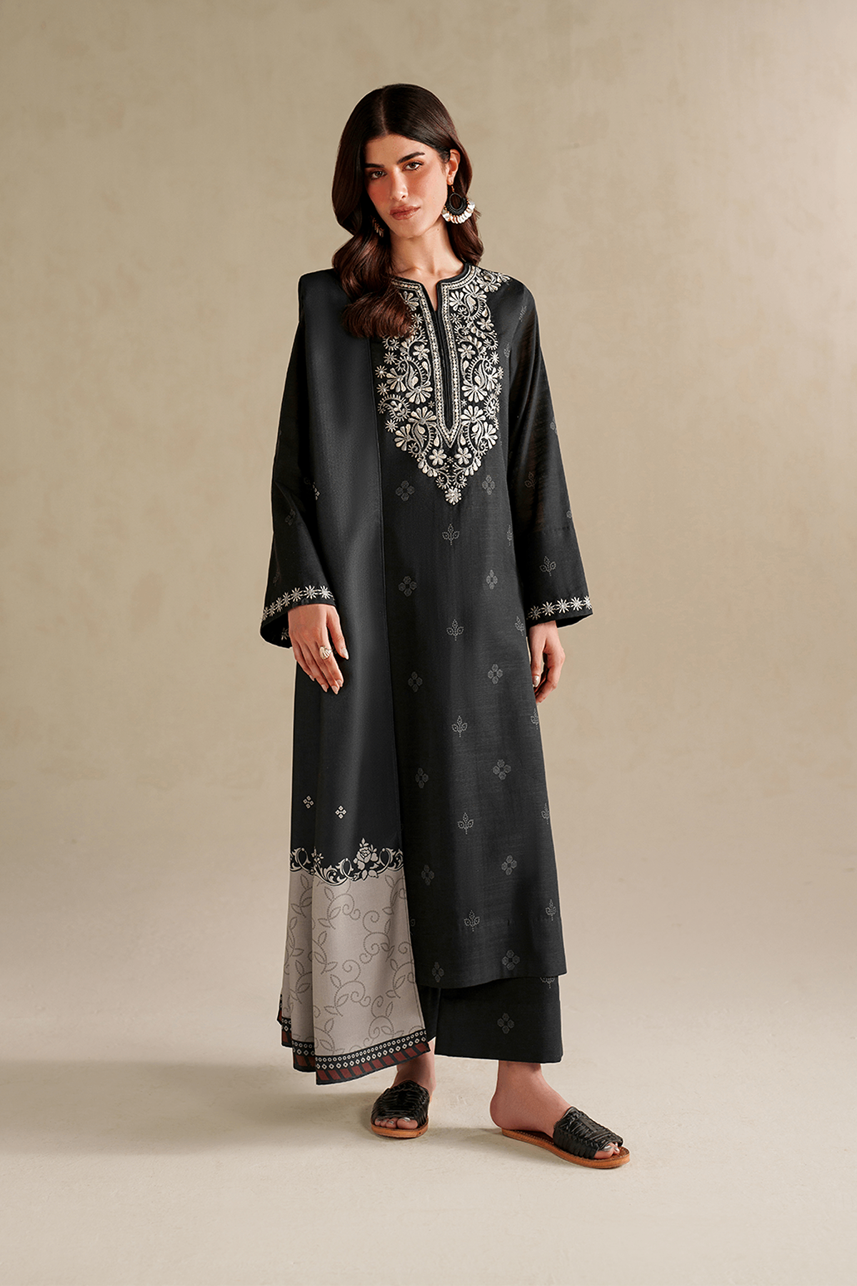IZNIK | WINTER CHAPTER '25 | UE-591 PRINTED KHADDAR