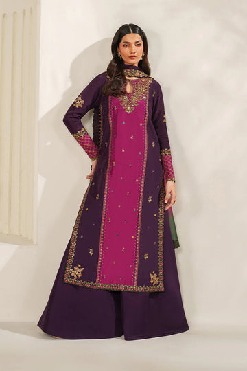IZNIK | FESTIVE FORMALS'26 | UE-611 EMBROIDERED RAMEN SILK