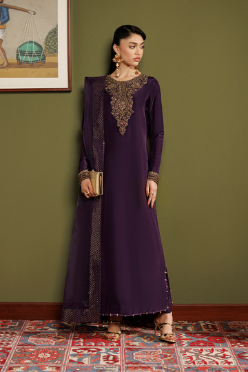 IZNIK | FESTIVE FORMALS ’26 | UE-715 DYED RAMEN SILK