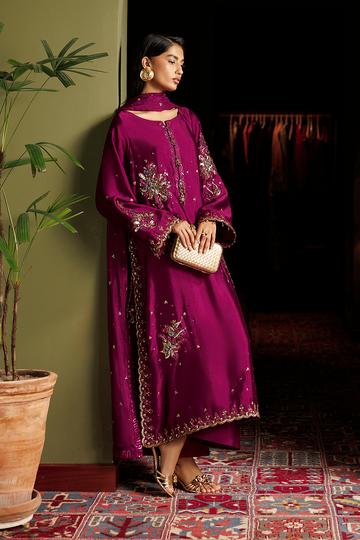 IZNIK | FESTIVE FORMALS ’26 | UE-722 EMBROIDERED RAMEN SILK