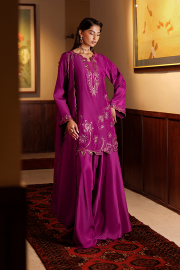 IZNIK | FESTIVE FORMALS ’26 | UE-724 DYED RAMEN SILK