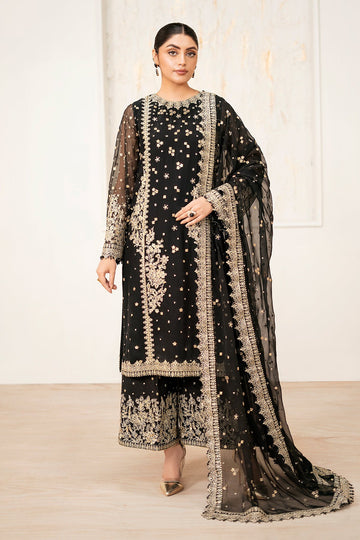 BAROQUE | EMBROIDERED CHIFFON UF-4038